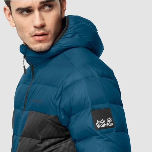 Remise 🎁 Randonnee Pedestre Homme Jack Wolfskin Doudoune Jack Wolfskin Dna Tundra 3xl BLEU ✨ 6