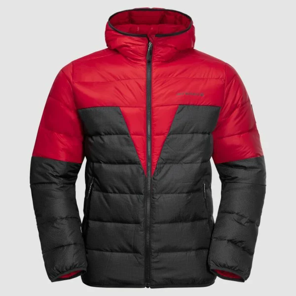 Coupon 👏 Randonnee Pedestre Homme Jack Wolfskin Doudoune Jack Wolfskin Dna Tundra 3xl ROUGE ✔️ 1