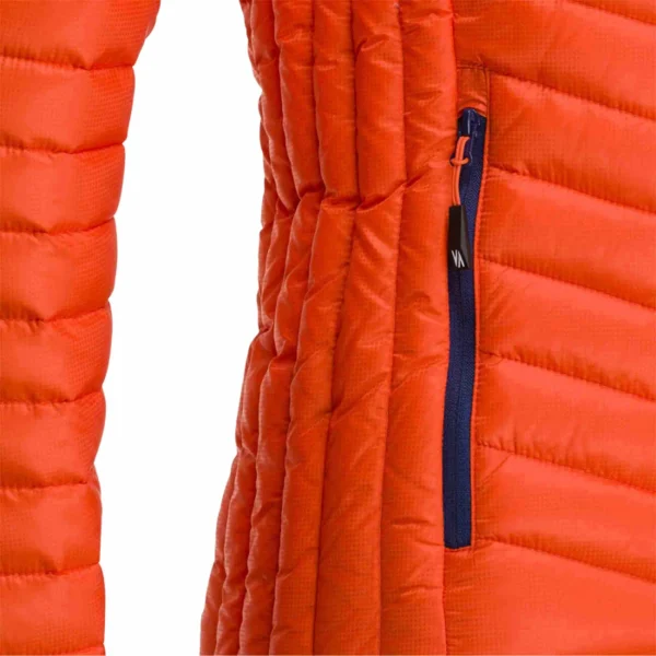 Remise ⌛ Doudoune Randonnée Homme VERTICAL M DOWN JACKET ORANGE 😀 4