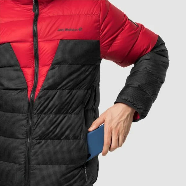Coupon 👏 Randonnee Pedestre Homme Jack Wolfskin Doudoune Jack Wolfskin Dna Tundra 3xl ROUGE ✔️ 7