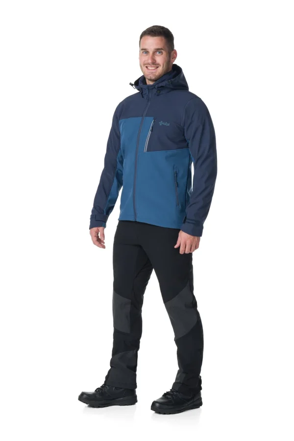 Nouveau 🧨 Randonnée Homme Kilpi Veste Softshell Homme Kilpi Ravio-m NOIR 🛒 5