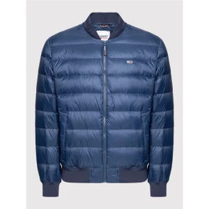 Vente flash 🤩 Loisirs Homme Tommy Hilfiger Blouson Bomber En Matière Recyclée – Tommy 👖 Jeans – Homme BLEU 🤩 11