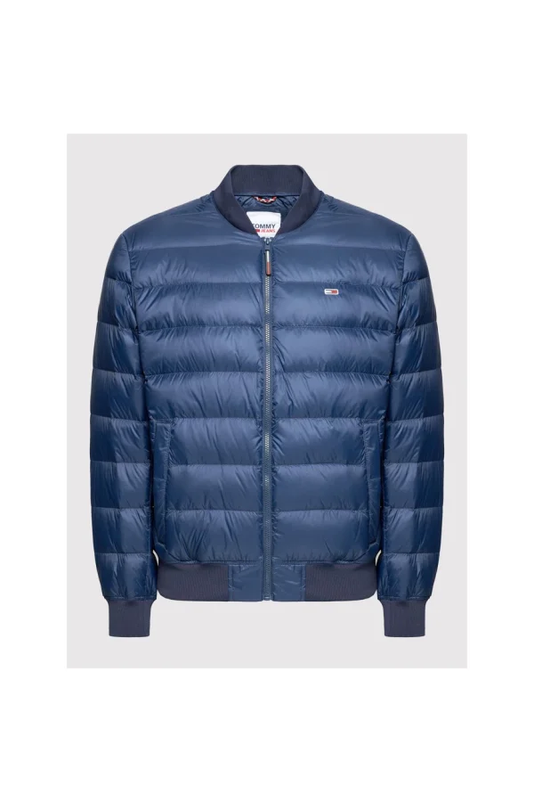 Vente flash 🤩 Loisirs Homme Tommy Hilfiger Blouson Bomber En Matière Recyclée – Tommy 👖 Jeans – Homme BLEU 🤩 4