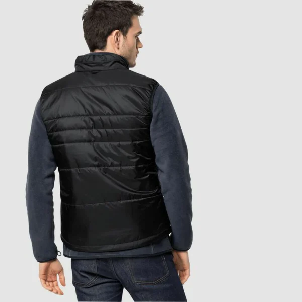 De gros 👏 Randonnee Pedestre Homme Jack Wolfskin Doudoune Sans Manche Jack Wolfskin Argon 3xl NOIR 😍 3