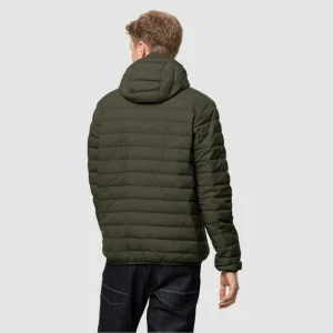 Grosses soldes 👏 Randonnee Pedestre Homme Jack Wolfskin Doudoune Jack Wolfskin Glowing Moutain VERT 🎉 16