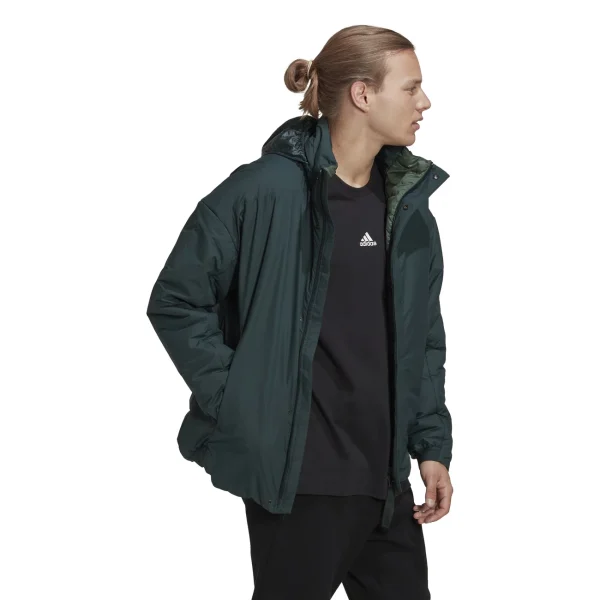 Tout neuf 🎁 Randonnee Pedestre Homme Adidas Veste Imperméable Isolée Adidas Terrex Ct Myshelter VERT ⭐ 6