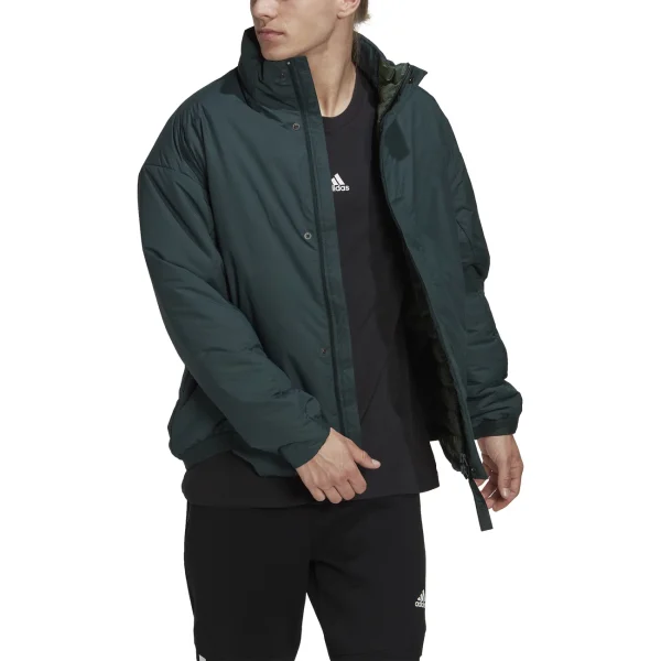 Tout neuf 🎁 Randonnee Pedestre Homme Adidas Veste Imperméable Isolée Adidas Terrex Ct Myshelter VERT ⭐ 1