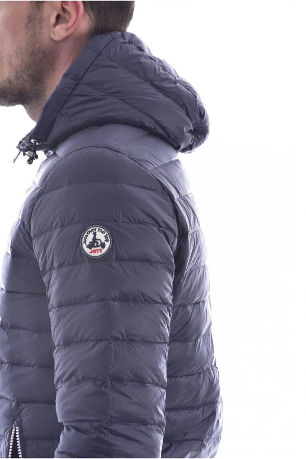 Coupon 🎁 Loisirs Homme Jott Jott Doudoune Biface Réversible – Just Over The Top – Homme BLEU 😉 6