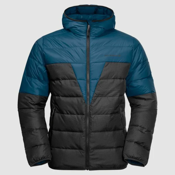 Remise 🎁 Randonnee Pedestre Homme Jack Wolfskin Doudoune Jack Wolfskin Dna Tundra 3xl BLEU ✨ 1