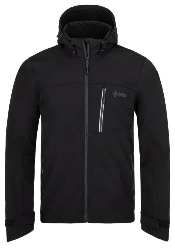 Nouveau 🧨 Randonnée Homme Kilpi Veste Softshell Homme Kilpi Ravio-m NOIR 🛒 3