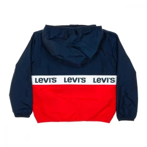 Budget 🤩 Mode- Lifestyle Homme Levi’s Coupe-vent 1/4 Zip Bleu/rouge Enfant Levis Half BLEU 🧨 14