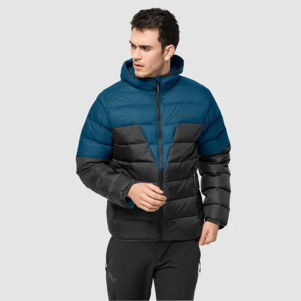 Remise 🎁 Randonnee Pedestre Homme Jack Wolfskin Doudoune Jack Wolfskin Dna Tundra 3xl BLEU ✨ 3