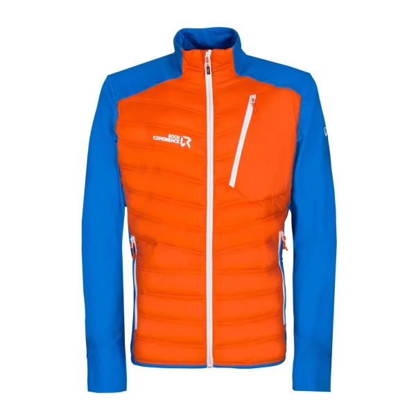 Tout neuf ✔️ Randonnee Pedestre Homme Rock Veste Hybride Rock Experience Parker ORANGE 👍 3