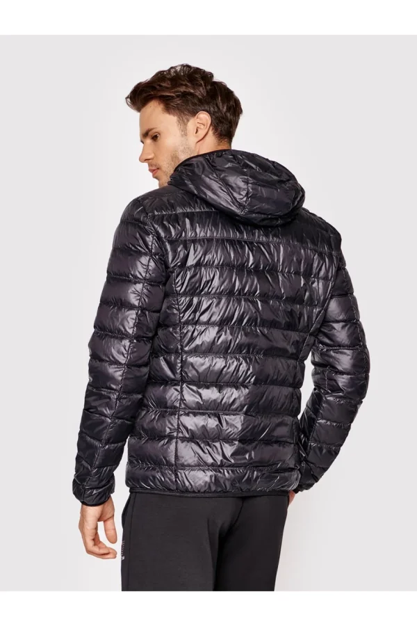 Meilleure affaire ❤️ Loisirs Homme Ea7 Doudoune Light À Capuche 8npb02 – Emporio Armani – Homme NOIR 🎁 3