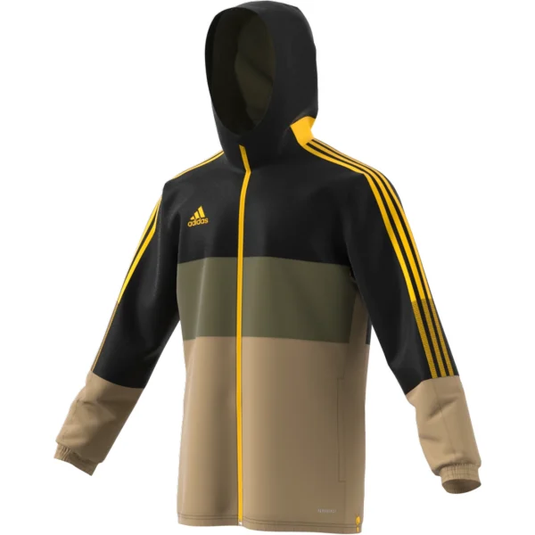 Budget 🛒 Football Homme Adidas Coupe-vent Adidas Tiro Winterized NOIR 👏 4