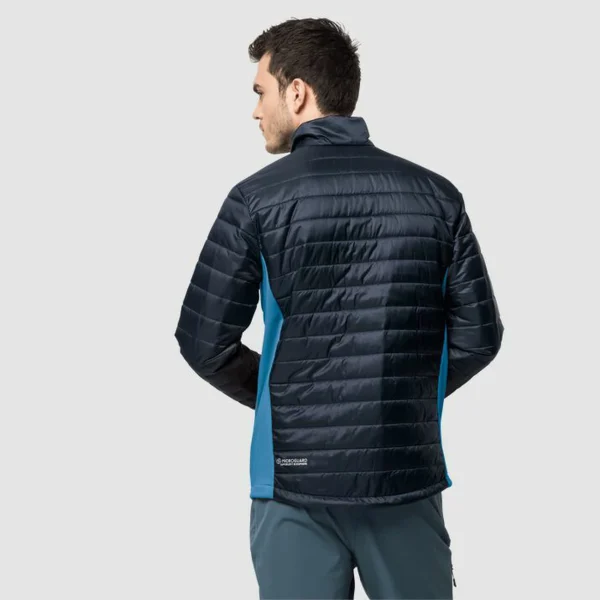 Coupon ✨ Randonnee Pedestre Homme Jack Wolfskin Doudoune Jack Wolfskin Routeburn BLEU 🔥 7