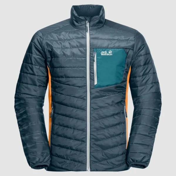 Meilleur prix 😍 Randonnee Pedestre Homme Jack Wolfskin Doudoune Jack Wolfskin Routeburn M BLEU ⌛ 3