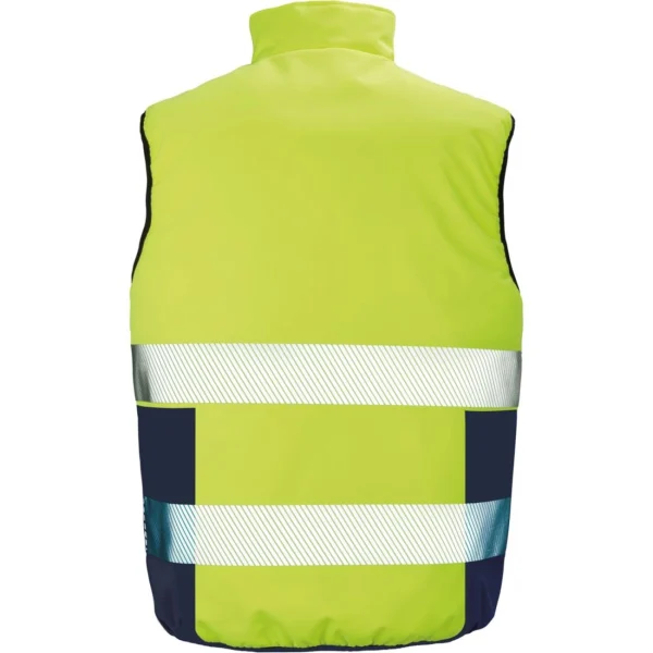 Meilleure vente 👍 Randonnee Pedestre Adulte Result Bodywarmer Haute Visibilité Result Reversible JAUNE 💯 7