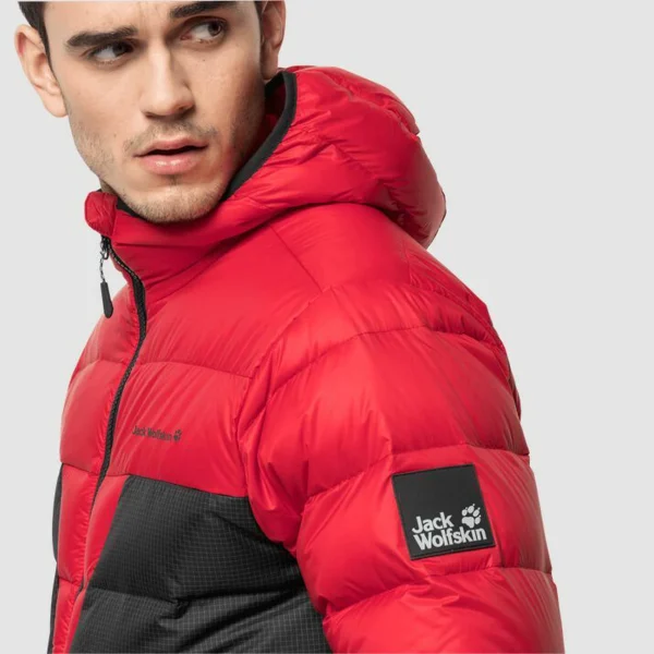 Coupon 👏 Randonnee Pedestre Homme Jack Wolfskin Doudoune Jack Wolfskin Dna Tundra 3xl ROUGE ✔️ 6