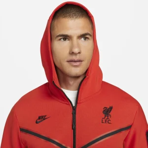 Promo 🎁 Football Homme Nike Veste Liverpool Fc Fleece ROUGE ❤️ 16