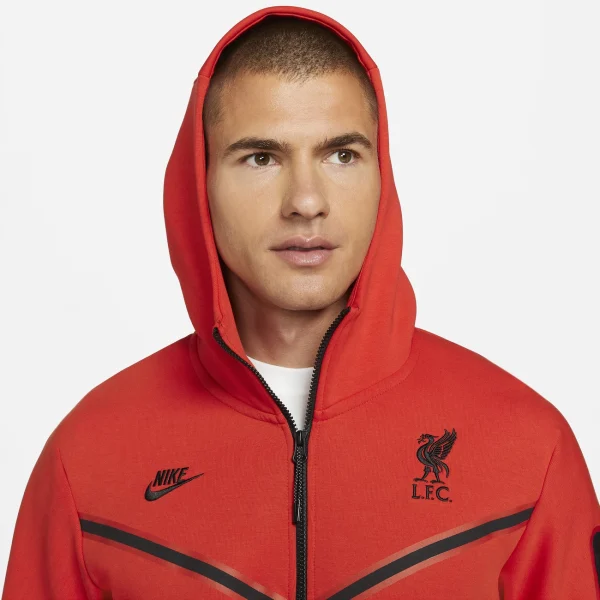 Promo 🎁 Football Homme Nike Veste Liverpool Fc Fleece ROUGE ❤️ 6