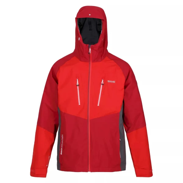Remise ✔️ Mode- Lifestyle Homme Regatta Veste Imperméable Sacramento Homme ROUGE 🥰 4