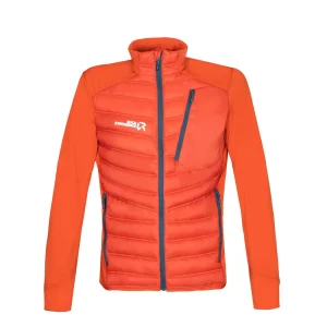 De gros 🎉 Randonnee Pedestre Homme Rock Veste Hybride Rock Experience Parker ORANGE 😉 10