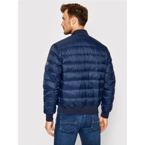 Vente flash 🤩 Loisirs Homme Tommy Hilfiger Blouson Bomber En Matière Recyclée – Tommy 👖 Jeans – Homme BLEU 🤩 15