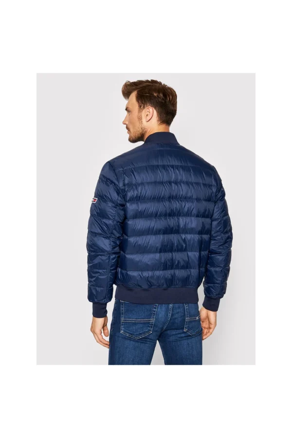 Vente flash 🤩 Loisirs Homme Tommy Hilfiger Blouson Bomber En Matière Recyclée – Tommy 👖 Jeans – Homme BLEU 🤩 6