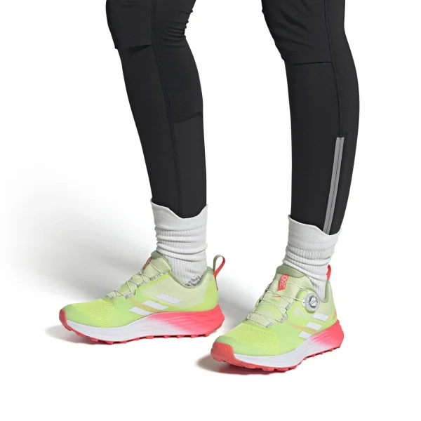 Acheter ✔️ Course A Pied Femme Adidas Chaussures De Trail Femme Adidas Terrex Two Boa Tr JAUNE 🥰 7