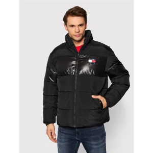 Offres 💯 Loisirs Homme Tommy Hilfiger Doudoune En Matière Recyclée – Tommy 👖 Jeans – Homme NOIR 🌟 10