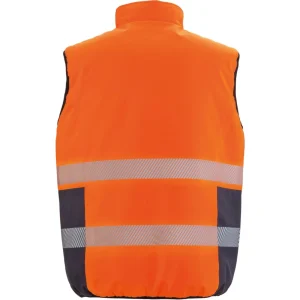 Meilleure vente 👍 Randonnee Pedestre Adulte Result Bodywarmer Haute Visibilité Result Reversible JAUNE 💯 16