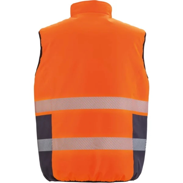 Meilleure vente 👍 Randonnee Pedestre Adulte Result Bodywarmer Haute Visibilité Result Reversible JAUNE 💯 6